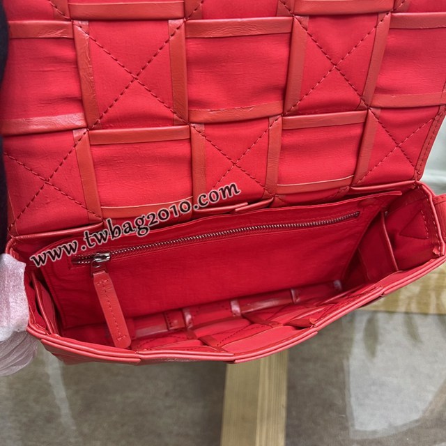 Bottega veneta高端女包 KF0022 寶緹嘉CASSETTE五格油臘皮女包 BV經典款小牛皮編織單肩斜挎包  gxz1347